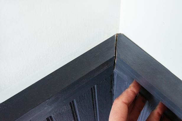 Trim pieces will need to be specially cut to fit seamlessly into the corners