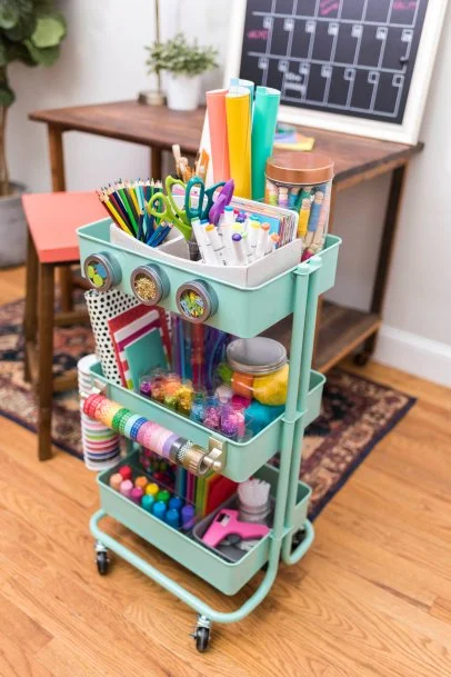 The Best Rolling Storage Carts and Clever Ways to Use Them in Your Home |  HGTV