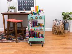 A rolling cart saves on storage space and is convenient for transporting items around the house. We're sharing some of our favorite uses for these budget-friendly carts, and you're going to want more than one.