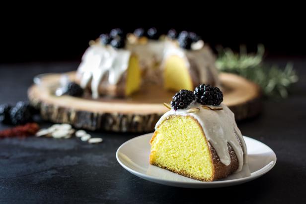 HGTV shows you how to make saffron bundt cake with cardamom glaze.