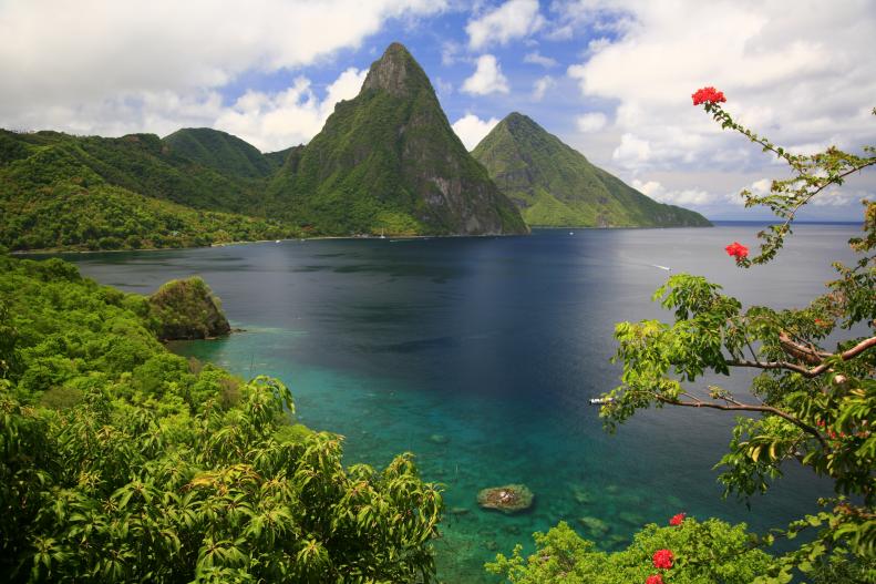 St. Lucia's Pitons
