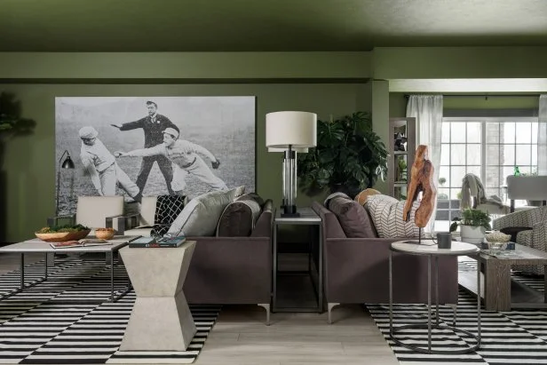 Stylish Sports-Inspired Room Design | HGTV