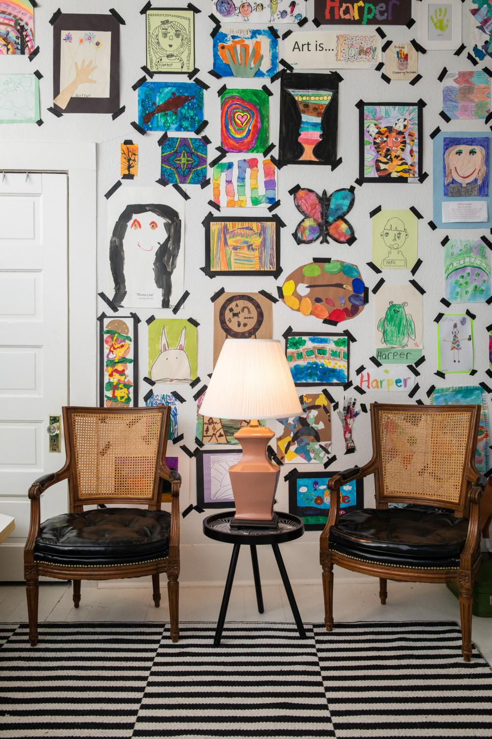 Kids' Art Gallery Wall | HGTV
