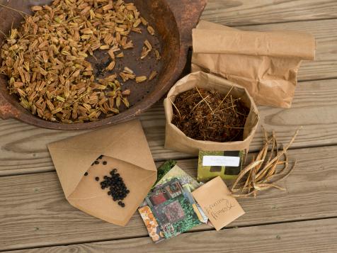 How to Capture and Save Seeds From Herbs and Flowers
