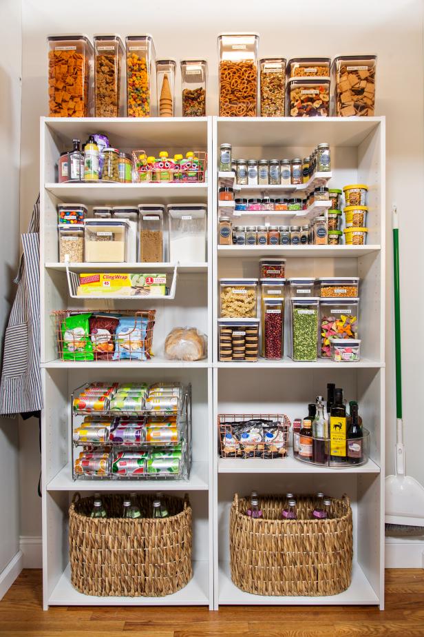 Organized Pantry, What To Use Line Pantry Shelves