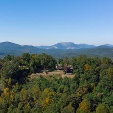 Birds-Eye View of Magnificent Mountaintop Home in North Carolina