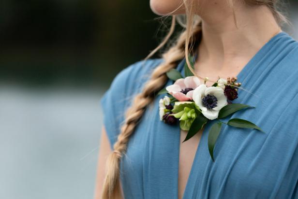 Beautiful DIY Necklace Corsage
