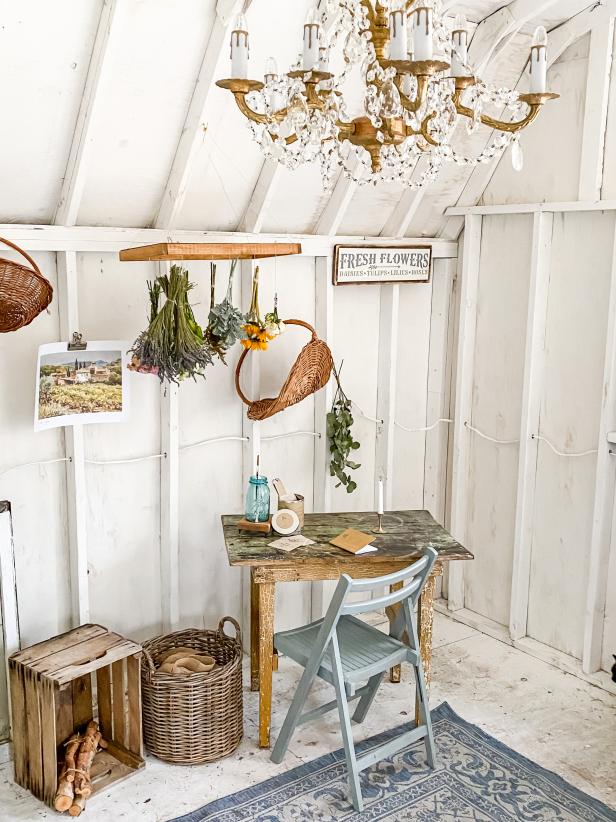 An Inspired Garden Shed