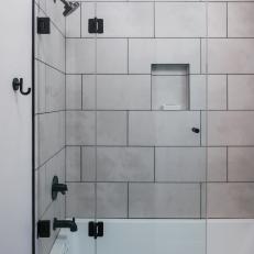 Modern Tiled Shower