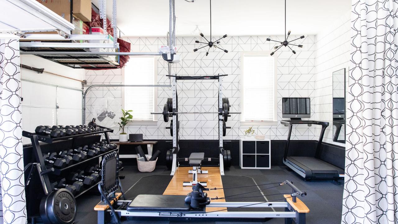 Rock home deals gym