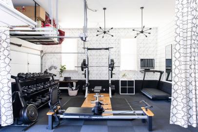 32 Home Gym Ideas How To Make A Home Gym In Any Space Hgtv Reconfiguring a room to become a home gym is a perfect solution to our fitness woes. how to make a home gym in any space