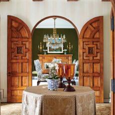 Traditional Entryway With Historic Flair