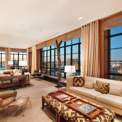 Luxe Penthouse Living Room