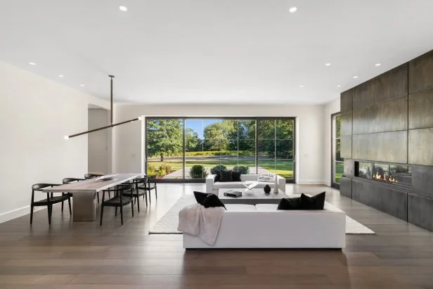 New Canaan Modern Home Interiors Mood Indigo New England Home