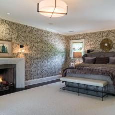 Traditional Bedroom With Modern Accents