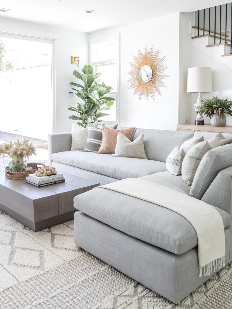 Sometimes you just need a refresh! “Swap out blankets and pillows, move plants and lamps to give each room a breath of newness,” say Aly Morford and Leigh Lincoln, co-founders of Pure Salt Interiors. “We are not suggesting buying new things — simply re-envisioning your space with what you’ve got in the next room. Swap and Shift things around. You’ll be surprised how good it feels.” 