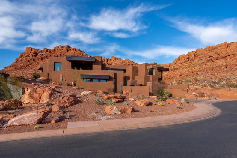 Southwestern Home and Red Rocks