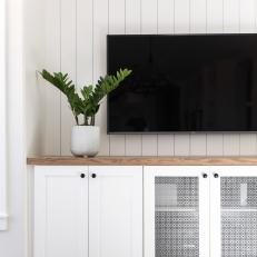 Built-In Media Console