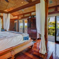 Tropical Bedroom With Raised Platform