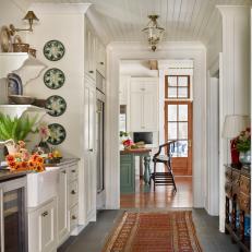 Butler's Pantry in Traditional Southern Home