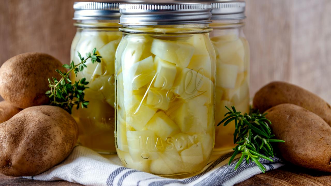 Can you can potatoes without a pressure cooker on sale