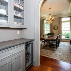 Convenient Butler's Pantry Off the Formal Dining Room