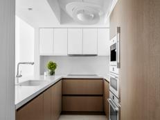 White Modern Small Kitchen