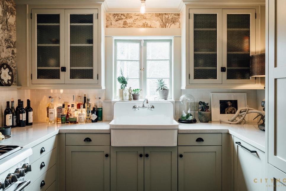 small modern farmhouse kitchen table