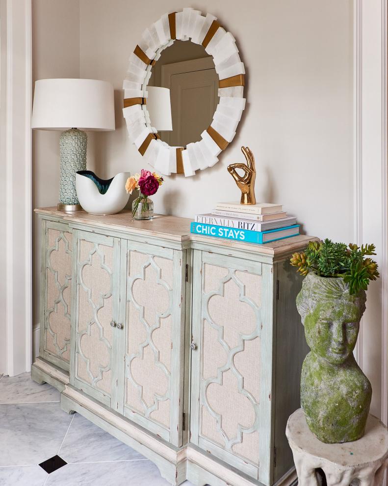 Timeless Foyer With Distinctive Details 