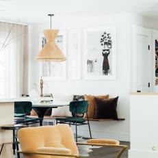 Breakfast Nook and Pendant Light