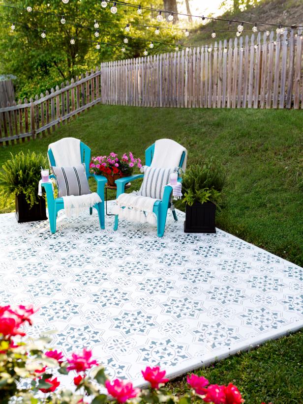 40 Chic Ideas For Patios And Porches On, How To Make A Concrete Patio Look Nicer
