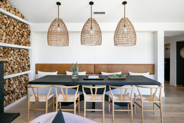 breakfast table lighting ideas