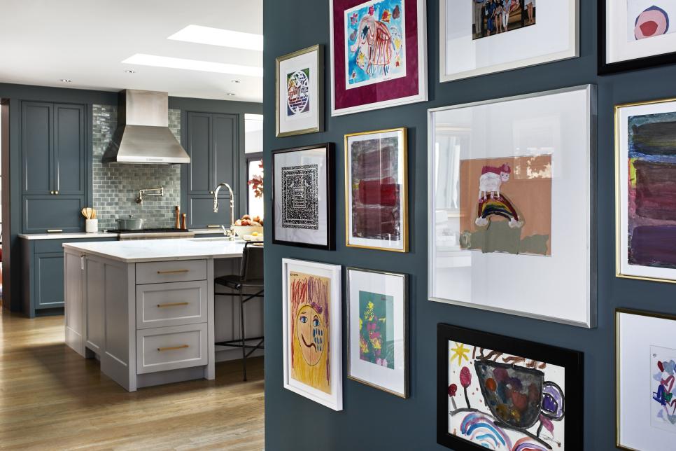 Kid Art Gallery Wall Hgtv