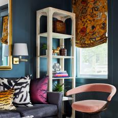 Bohemian-Inspired Living Room Details