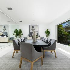 Modern Conference Room With Panoramic Window