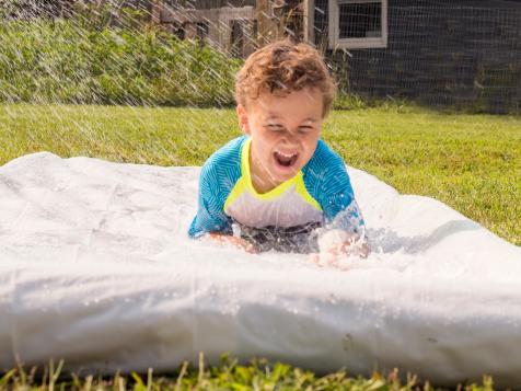 How to Make Your Own DIY Slip and Slide