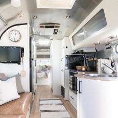 Small Kitchen in a Beautiful Airstream