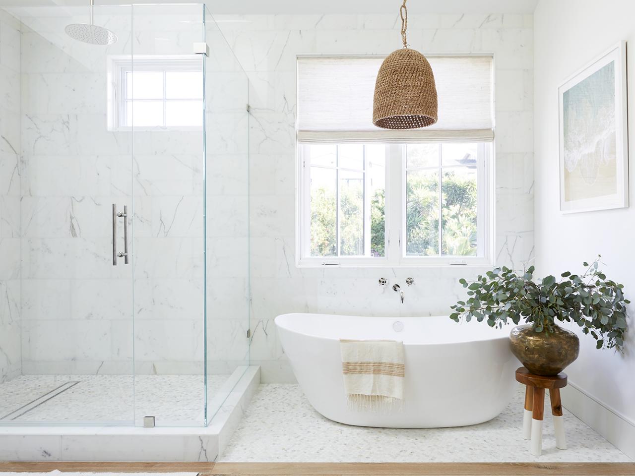 30 Gorgeous Bathroom Shower Ideas We're Swooning Over