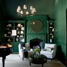 Formal Study Enchanted in Forest Green