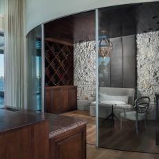 Intimate Tasting Room in Contemporary Open-Concept