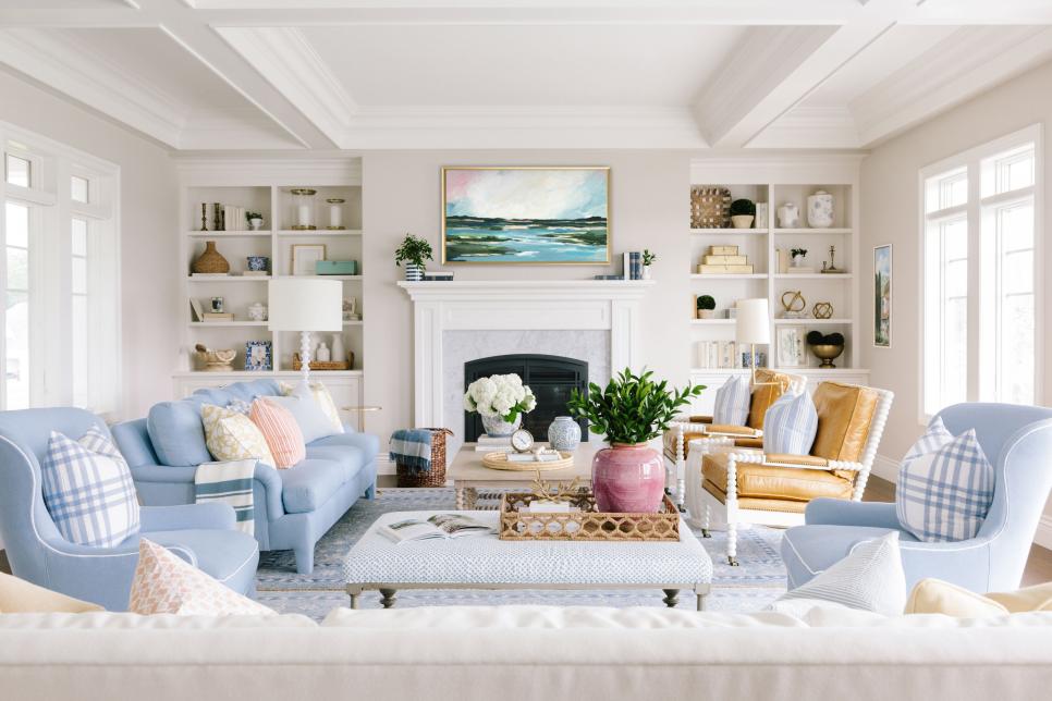 30 Mantel And Bookshelf Styling Tips, Fireplace Mantle Between Bookcases