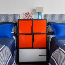 Bright and Colorful Guest Bedroom