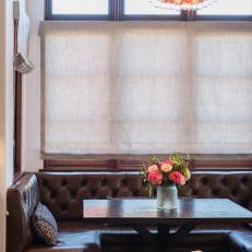 Leather Banquette