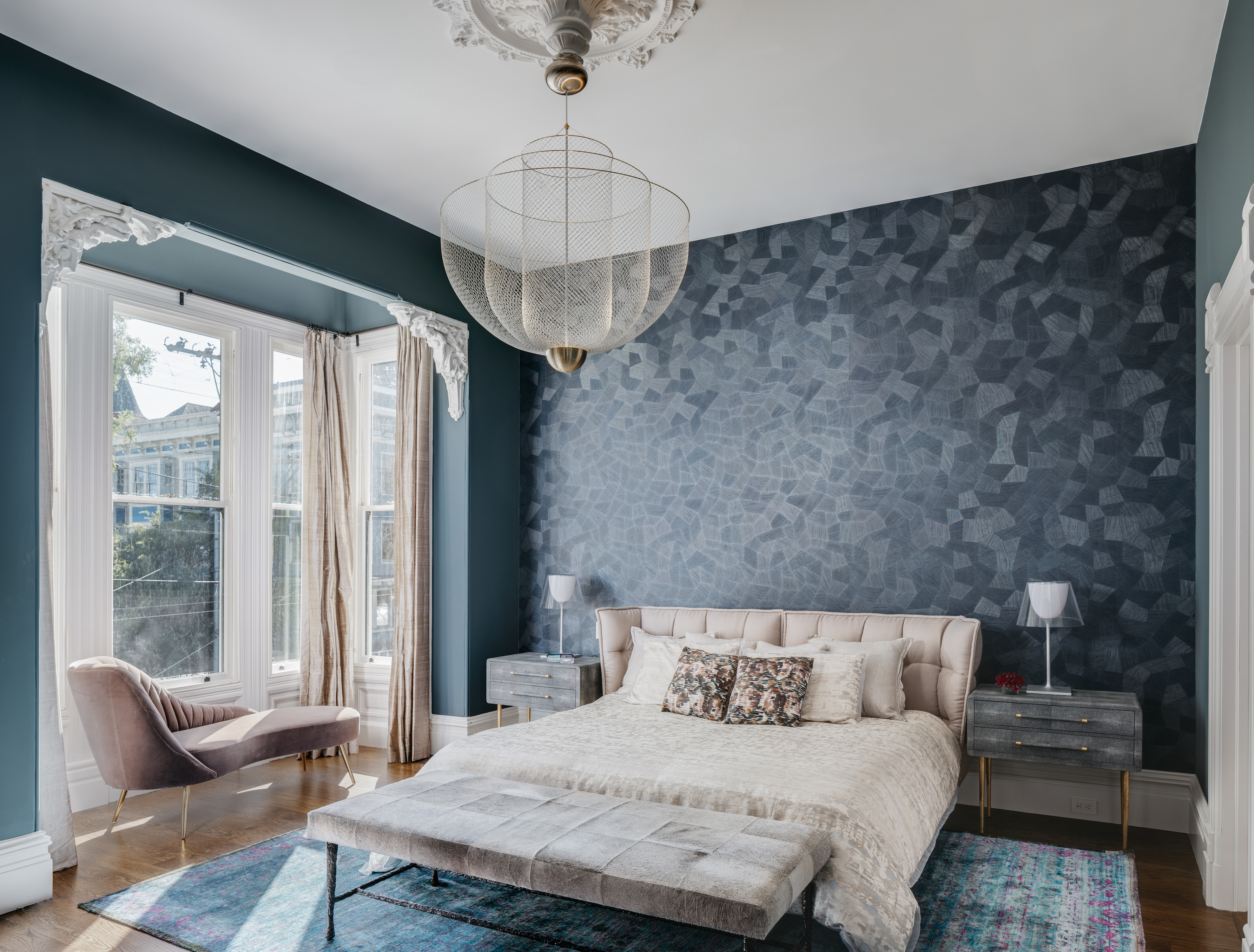 modern geometric wallpaper blue modern geometric wallpaper blue
