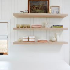 Floating Plank Shelving for Attractive Display