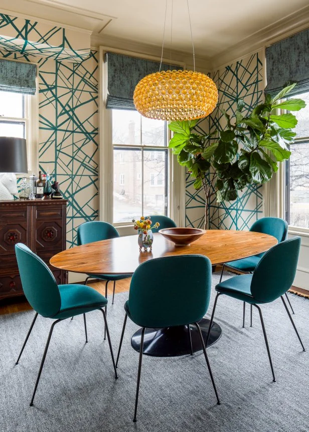 Eclectic dining room sale