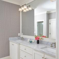 Elegant, Transitional Bathroom Details