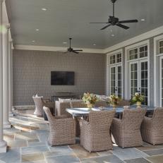 Spacious Covered Patio