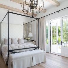 French Country Bedroom With Four Poster Bed