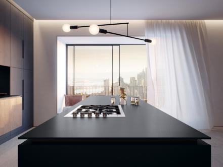 If You Like the Look of Matte Wrought Iron, You’ll Love Piatto Black from Caesarstone